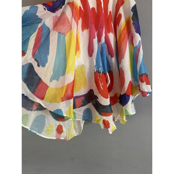 NWT Stella McCartney Colorful Butterfly Twirly Cotton Dress Girls 6Y - Picture 4 of 8